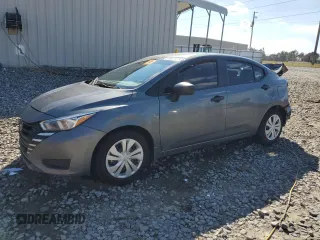 2024 Nissan Versa S with VIN 3N1CN8DV7RL862153, listed as a Copart auction lot 46821475 with 20,950 mi miles and Non Repairable. Bid and sale history available at carsss.com. Image 1.