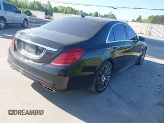 2017 Mercedes-Benz S 550 with VIN WDDUG8CB0HA310752, listed as a IAAI auction lot 42058804 with 115,965 mi miles and . Bid and sale history available at carsss.com. Image 4.
