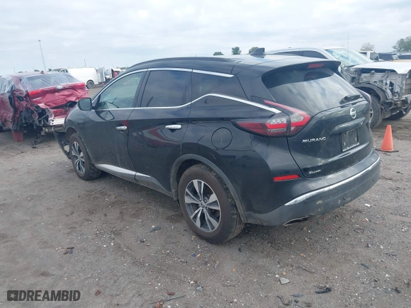 2020 Nissan Murano SV with VIN 5N1AZ2BS4LN104031, listed as a IAAI auction lot 40767346 with 111,380 mi miles. Bid and sale history available at carsss.com. Image 3.
