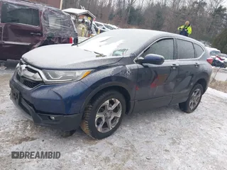 2019 Honda CR-V EX-L with VIN 7FARW2H81KE051270, listed as a IAAI auction lot 41318609 with 80,792 mi miles and . Bid and sale history available at carsss.com. Image 2.