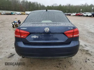 2014 Volkswagen Passat SE with VIN 1VWBT7A37EC098304, listed as a Copart auction lot 47941165 with 139,759 mi miles and Salvage title. Bid and sale history available at DreamBid. Image 6.