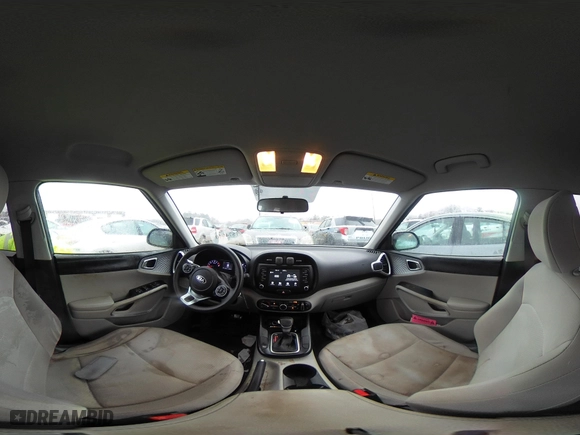 2020 Kia Soul LX with VIN KNDJ23AUXL7106484, listed as a IAAI auction lot 41574640 with 54,284 mi miles. Bid and sale history available at carsss.com. Image 20.