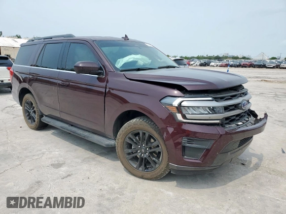 2024 Ford Expedition XLT with VIN 1FMJU1H88REA95895, listed as a Copart auction lot 58021865 with 4,403 mi miles and Salvage title. Bid and sale history available at DreamBid. Image 4.