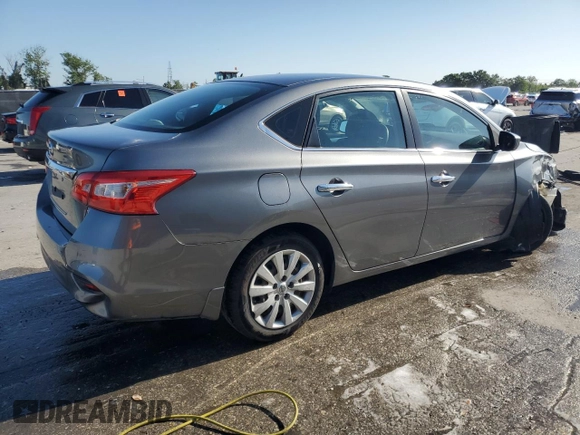 2016 Nissan Sentra S with VIN 3N1AB7APXGY242977, listed as a Copart auction lot 51317575 with 106,431 mi miles and Salvage Title. Bid and sale history available at carsss.com. Image 3.