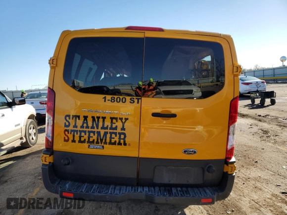 2015 Ford Transit with VIN 1FTNR2ZM8FKB28934, listed as a Copart auction lot 77167123 with Not Provided miles and Salvage Title. Bid and sale history available at DreamBid. Image 6.