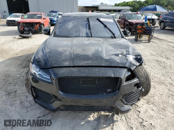 2019 Jaguar F-Pace S with VIN SADCM2FV2KA394392, listed as a Copart auction lot 51222765 with Not Provided miles and Clean Title. Bid and sale history available at DreamBid. Image 5.
