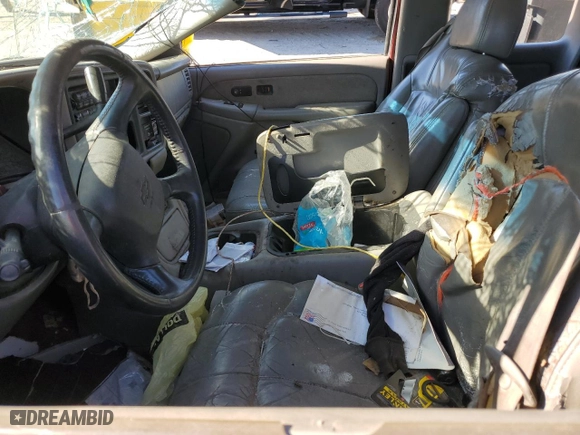 2000 Chevrolet Silverado 1500 LT with VIN 1GCEK19T8YE409350, listed as a Copart auction lot 87868085 with 0 mi miles and Salvage Title. Bid and sale history available at carsss.com. Image 7.