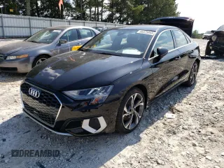 2022 Audi A3 Premium z VIN WAUAUDGY7NA098843, wystawiony jako Copart lot #66575893 z przebiegiem 5 701 mil mil oraz . Historia ofert i sprzedaży dostępna na DreamBid. Obrazek 1.