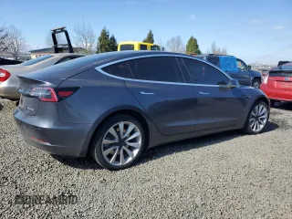 2018 Tesla Model 3 Long Range Battery with VIN 5YJ3E1EBXJF103797, listed as a Copart auction lot 47920715 with Not Provided miles and Salvage Title. Bid and sale history available at DreamBid. Image 3.