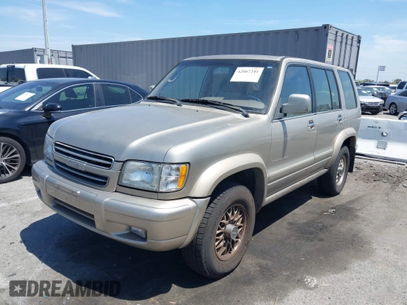 2002 Isuzu Trooper S with VIN JACDS58X327J07966, listed as a IAAI auction lot 42087241 with 153,591 mi miles and . Bid and sale history available at DreamBid. Image 6.