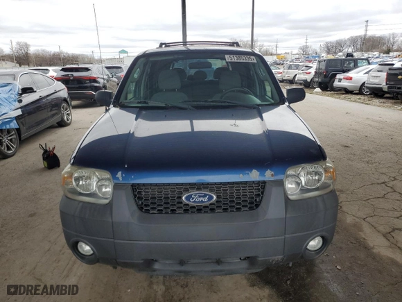 2007 Ford Escape XLT with VIN 1FMYU03177KB52007, listed as a Copart auction lot 51385335 with 123,728 mi miles and Clean Title. Bid and sale history available at carsss.com. Image 5.