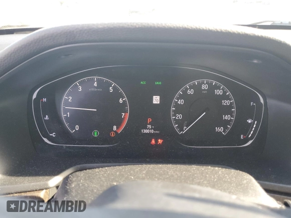 2018 Honda Accord EX-L with VIN 1HGCV2F58JA037761, listed as a Copart auction lot 51002295 with 130,010 mi miles and Salvage title. Bid and sale history available at DreamBid. Image 9.
