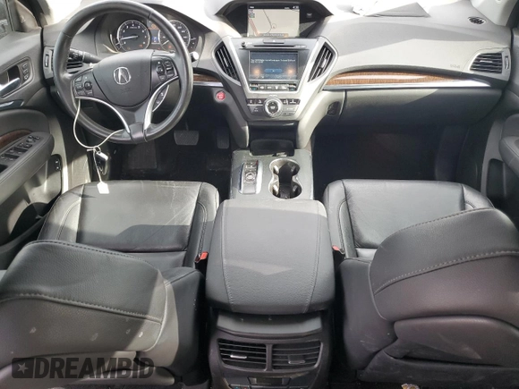 2018 Acura MDX w/Technology Pkg with VIN 5J8YD4H5XJL003410, listed as a Copart auction lot 49534555 with 55,539 mi miles and Salvage Title. Bid and sale history available at carsss.com. Image 8.