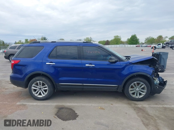 2013 Ford Explorer XLT z VIN 1FM5K7D85DGA53956, wystawiony jako IAAI lot #42151021 z przebiegiem 219 261 mil mil oraz . Historia ofert i sprzedaży dostępna na DreamBid. Obrazek 14.