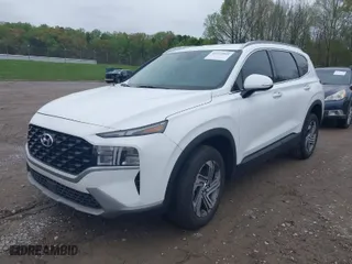2023 Hyundai Santa Fe SEL with VIN 5NMS2DAJ5PH584326, listed as a IAAI auction lot 41972093 with 21,129 mi miles. Bid and sale history available at carsss.com. Image 2.