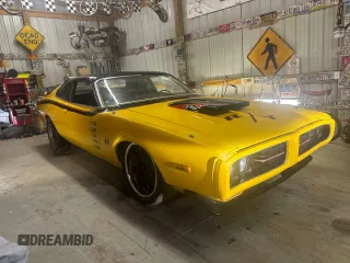 1973 Dodge Charger z VIN WP29P3A300190, wystawiony jako Copart lot #43860395 z przebiegiem 49 615 mil mil oraz Czysty tytuł • Clean title. Historia ofert i sprzedaży dostępna na DreamBid. Obrazek 1.