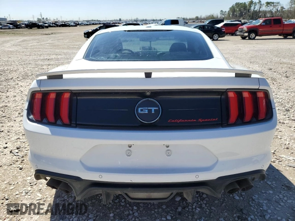 2019 Ford Mustang GT with VIN 1FA6P8CF4K5125387, listed as a Copart auction lot 47853315 with 46,302 mi miles and Salvage Title. Bid and sale history available at carsss.com. Image 6.