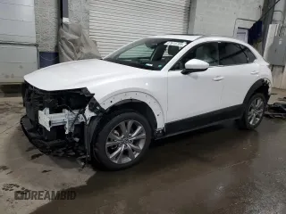 2021 Mazda CX-30 Premium with VIN 3MVDMBDL2MM212583, listed as a Copart auction lot 47613705 with 47,018 mi miles and Salvage Title. Bid and sale history available at carsss.com. Image 1.