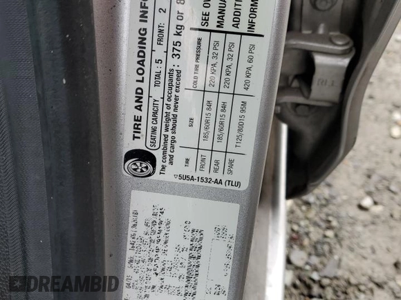 2015 Ford Fiesta SE with VIN 3FADP4BJ9FM198745, listed as a Copart auction lot 51916195 with 116,763 mi miles and Salvage Title. Bid and sale history available at DreamBid. Image 14.