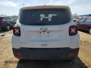 2023 Jeep Renegade Latitude with VIN ZACNJDB19PPP68772, listed as a Copart auction lot 54206465 with 22,346 mi miles and Non Repairable. Bid and sale history available at carsss.com. Image 6.