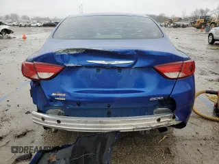 2015 Chrysler 200 Limited with VIN 1C3CCCAB6FN586726, listed as a Copart auction lot 42732915 with 123,370 mi miles and Salvage Title. Bid and sale history available at carsss.com. Image 6.