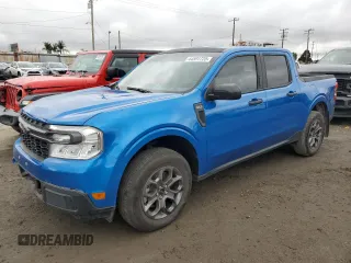 2022 Ford Maverick XL with VIN 3FTTW8E35NRA18742, listed as a Copart auction lot 54380395 with 49,026 mi miles and Salvage Title. Bid and sale history available at DreamBid. Image 1.