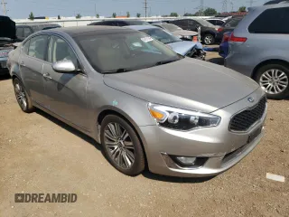 2015 Kia Cadenza Premium with VIN KNALN4D73F5177261, listed as a Copart auction lot 68937934 with 99,365 mi miles and Salvage Title. Bid and sale history available at DreamBid. Image 4.