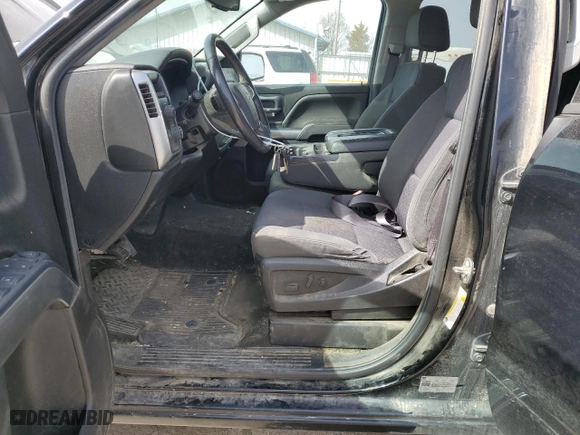 2017 Chevrolet Silverado 1500 LT with VIN 1GCVKREC0HZ400137, listed as a Copart auction lot 49123825 with 111,554 mi miles and Salvage Title. Bid and sale history available at carsss.com. Image 7.