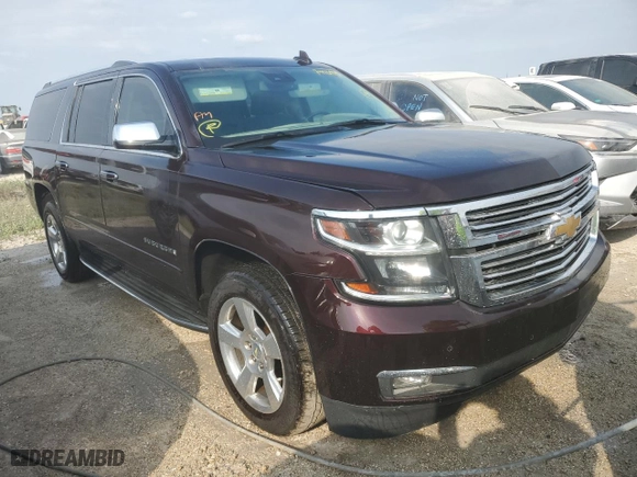 2020 Chevrolet Suburban Premier with VIN 1GNSCJKC1LR204889, listed as a Copart auction lot 74912994 with 48,046 mi miles and Non Repairable. Bid and sale history available at carsss.com. Image 4.