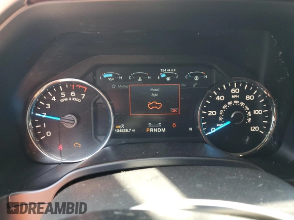 2017 Ford F-150 XL z VIN 1FTEW1EG7HFC88415, wystawiony jako Copart lot #60100005 z przebiegiem 134 528 mil mil oraz Szkoda całkowita • Salvage title. Historia ofert i sprzedaży dostępna na DreamBid. Obrazek 9.