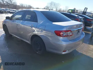 2011 Toyota Corolla L with VIN JTDBU4EE8B9167374, listed as a IAAI auction lot 41312318 with 189,903 mi miles. Bid and sale history available at carsss.com. Image 3.