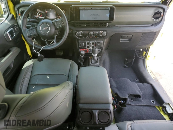 2024 Jeep Gladiator Mojave X with VIN 1C6JJTEG8RL104585, listed as a Copart auction lot 54528735 with 7,528 mi miles and Salvage title. Bid and sale history available at DreamBid. Image 8.