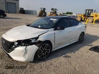 2024 Nissan Sentra SR with VIN 3N1AB8DV4RY294818, listed as a Copart auction lot 59046075 with 15,563 mi miles and Salvage title. Bid and sale history available at DreamBid. Image 1.