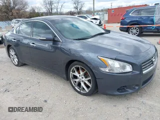 2010 Nissan Maxima 3.5 SV with VIN 1N4AA5AP0AC857029, listed as a IAAI auction lot 42051738 with 152,180 mi miles. Bid and sale history available at carsss.com. Image 1.