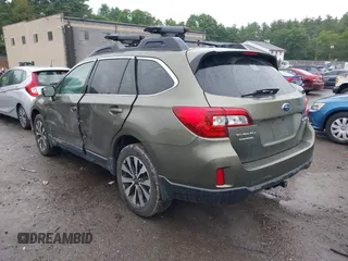 2015 Subaru Outback Limited with VIN 4S4BSENC6F3317707, listed as a IAAI auction lot 42514466 with 108,099 mi miles and . Bid and sale history available at DreamBid. Image 3.