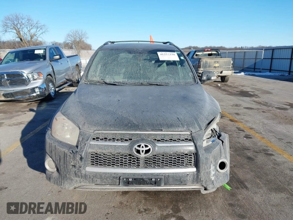 2011 Toyota RAV4 Ltd with VIN 2T3DF4DV8BW095273, listed as a IAAI auction lot 41257338 with 233,629 mi miles. Bid and sale history available at carsss.com. Image 13.