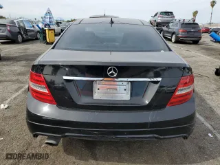 2012 Mercedes-Benz C-Class C 250 with VIN WDDGJ4HB8CF799459, listed as a Copart auction lot 46551745 with 0 mi miles and Salvage Title. Bid and sale history available at carsss.com. Image 6.