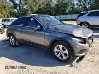 2018 Mercedes-Benz GLC with VIN WDC0G4JB2JV092004, listed as a Copart auction lot 69486082 with 53,381 mi miles. Bid and sale history available at carsss.com. Image 4.