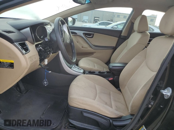 2012 Hyundai Elantra GLS с VIN KMHDH4AEXCU183296, выставлен на аукционе Copart как лот 50887385 с пробегом Не указан миль и Списание • Salvage title. История ставок и продаж доступна на DreamBid. Изображение 7.