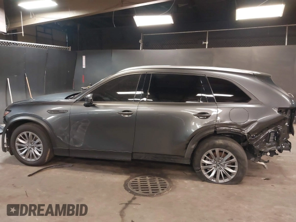 2024 Mazda CX-90 Preferred z VIN JM3KKBHAXR1161160, wystawiony jako IAAI lot #41958318 z przebiegiem 8 449 mil mil oraz . Historia ofert i sprzedaży dostępna na DreamBid. Obrazek 15.