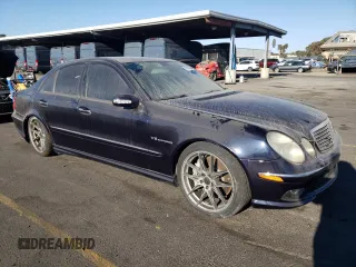 2005 Mercedes-Benz E-Class 5.5L AMG with VIN WDBUF76J45A778665, listed as a Copart auction lot 78737564 with 119,430 mi miles and Salvage Title. Bid and sale history available at carsss.com. Image 4.