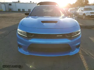 2019 Dodge Charger Scat Pack with VIN 2C3CDXGJ3KH518972, listed as a Copart auction lot 86903054 with 53,018 mi miles and Salvage Title. Bid and sale history available at carsss.com. Image 5.