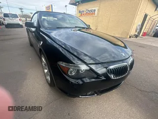 2004 BMW 6 Series 645Ci with VIN WBAEK734X4B260677, listed as a Copart auction lot 50924995 with 42,209 mi miles and Clean Title. Bid and sale history available at carsss.com. Image 1.
