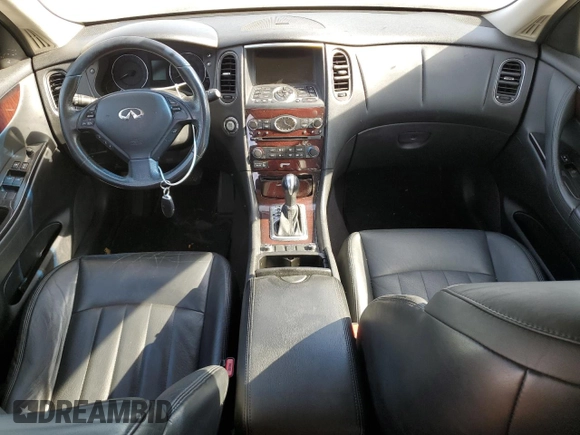 2011 Infiniti EX Journey with VIN JN1AJ0HRXBM850673, listed as a Copart auction lot 75427934 with 110,378 mi miles and Salvage Title. Bid and sale history available at DreamBid. Image 8.