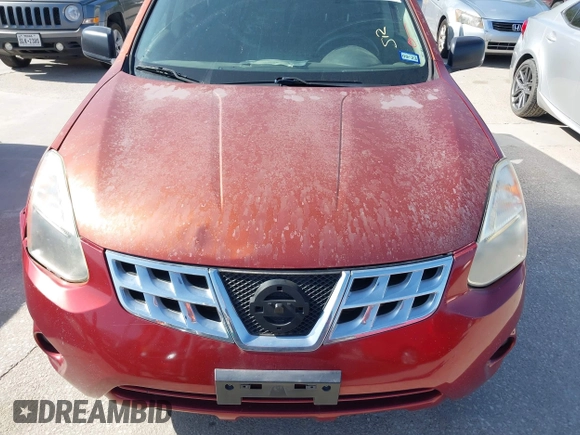 2012 Nissan Rogue S with VIN JN8AS5MT9CW298795, listed as a IAAI auction lot 42015138 with 178,333 mi miles. Bid and sale history available at carsss.com. Image 6.