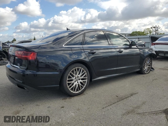 2016 Audi A6 Premium Plus with VIN WAUFGAFC7GN004764, listed as a Copart auction lot 51009115 with 89,402 mi miles and Salvage Title. Bid and sale history available at DreamBid. Image 3.