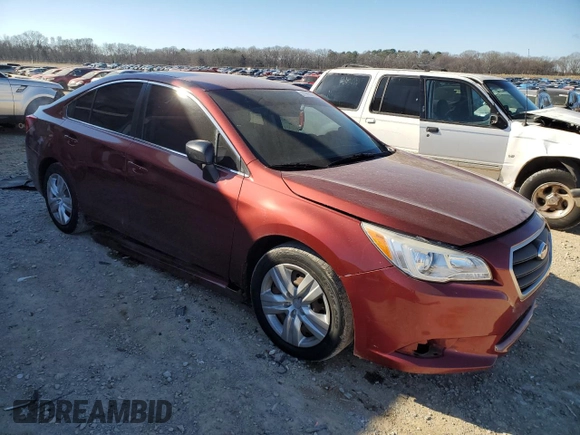 2016 Subaru Legacy 2.5i with VIN 4S3BNBA66G3060530, listed as a Copart auction lot 41986165 with 111,343 mi miles and Salvage Title. Bid and sale history available at carsss.com. Image 4.