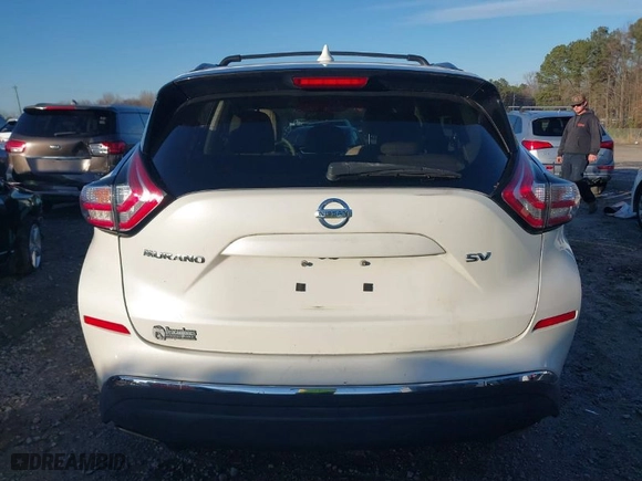 2016 Nissan Murano S with VIN 5N1AZ2MG4GN157682, listed as a IAAI auction lot 41468360 with 196,574 mi miles. Bid and sale history available at carsss.com. Image 17.