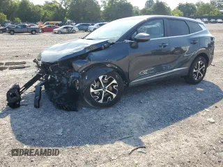 2024 Kia Sportage EX with VIN 5XYK33DF7RG170198, listed as a Copart auction lot 63665755 with 10,561 mi miles and Salvage title. Bid and sale history available at DreamBid. Image 1.