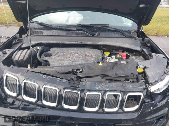 2022 Jeep Compass Limited with VIN 3C4NJDCBXNT150313, listed as a IAAI auction lot 41207215 with 44,415 mi miles and . Bid and sale history available at DreamBid. Image 10.